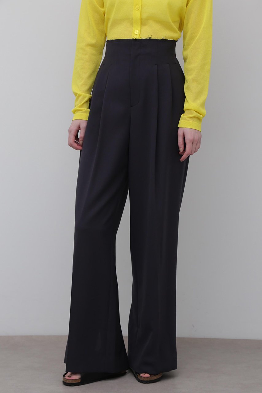 【アドーア/ADORE】のトリプルツイストパンツ 人気、トレンドファッション・服の通販 founy(ファニー) 　ファッション　Fashion　レディースファッション　WOMEN　パンツ　Pants　サマー　Summer　スタンダード　Standard　ストレート　Straight　スリット　Slit　セットアップ　Set Up　センター　Center　ツイスト　Twist　トリプル　Triple　ドレープ　Drape　ボトム　Bottom　エレガント 上品　Elegant　other-4|ID: prp329100003739406 ipo3291000000031791465