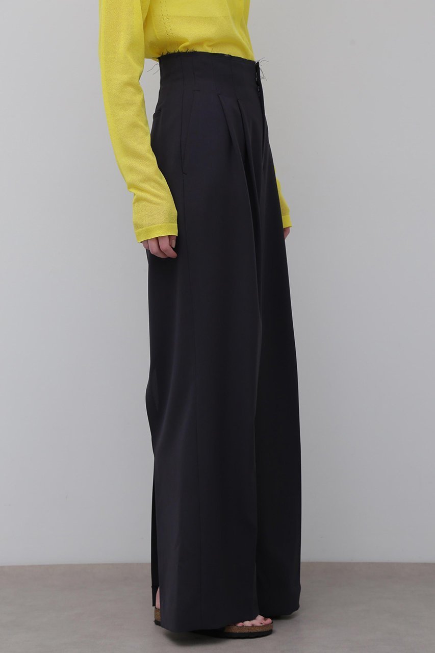 【アドーア/ADORE】のトリプルツイストパンツ 人気、トレンドファッション・服の通販 founy(ファニー) 　ファッション　Fashion　レディースファッション　WOMEN　パンツ　Pants　サマー　Summer　スタンダード　Standard　ストレート　Straight　スリット　Slit　セットアップ　Set Up　センター　Center　ツイスト　Twist　トリプル　Triple　ドレープ　Drape　ボトム　Bottom　エレガント 上品　Elegant　other-5|ID: prp329100003739406 ipo3291000000031791466