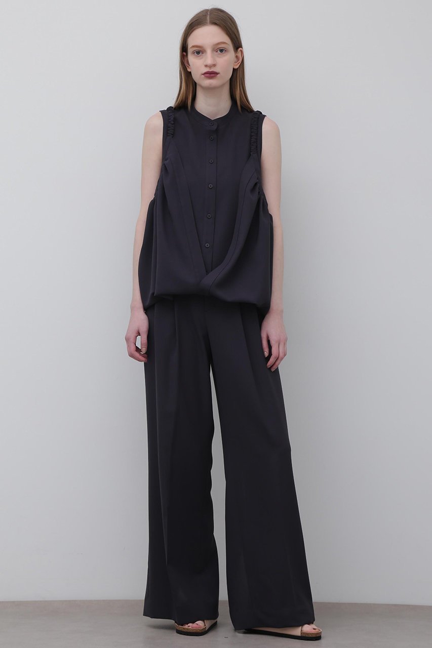 【アドーア/ADORE】のトリプルツイストブラウス 人気、トレンドファッション・服の通販 founy(ファニー) 　ファッション　Fashion　レディースファッション　WOMEN　トップス・カットソー　Tops/Tshirt　キャミソール / ノースリーブ　No Sleeves　シャツ/ブラウス　Shirts/Blouses　おすすめ　Recommend　サマー　Summer　スタンダード　Standard　ストリング　String　セットアップ　Set Up　ツイスト　Twist　トリプル　Triple　ドレープ　Drape　ノースリーブ　No Sleeve　バルーン　Balloon　ロング　Long　other-2|ID: prp329100003739407 ipo3291000000031791516