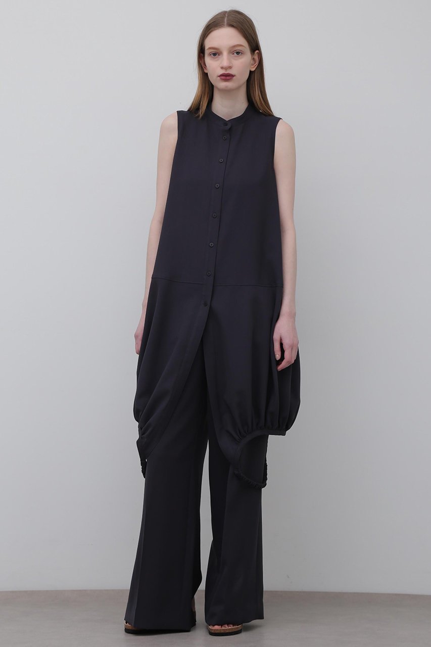 【アドーア/ADORE】のトリプルツイストブラウス 人気、トレンドファッション・服の通販 founy(ファニー) 　ファッション　Fashion　レディースファッション　WOMEN　トップス・カットソー　Tops/Tshirt　キャミソール / ノースリーブ　No Sleeves　シャツ/ブラウス　Shirts/Blouses　おすすめ　Recommend　サマー　Summer　スタンダード　Standard　ストリング　String　セットアップ　Set Up　ツイスト　Twist　トリプル　Triple　ドレープ　Drape　ノースリーブ　No Sleeve　バルーン　Balloon　ロング　Long　other-4|ID: prp329100003739407 ipo3291000000031791518