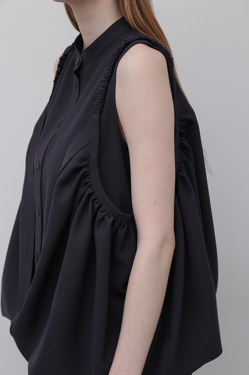 【アドーア/ADORE】のトリプルツイストブラウス 人気、トレンドファッション・服の通販 founy(ファニー) 　ファッション　Fashion　レディースファッション　WOMEN　トップス・カットソー　Tops/Tshirt　キャミソール / ノースリーブ　No Sleeves　シャツ/ブラウス　Shirts/Blouses　おすすめ　Recommend　サマー　Summer　スタンダード　Standard　ストリング　String　セットアップ　Set Up　ツイスト　Twist　トリプル　Triple　ドレープ　Drape　ノースリーブ　No Sleeve　バルーン　Balloon　ロング　Long　other-8|ID: prp329100003739407 ipo3291000000031791522