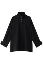 【ミディウミソリッド/MIDIUMISOLID】のhigh neck shirt シャツ black|ID:prp329100003739420