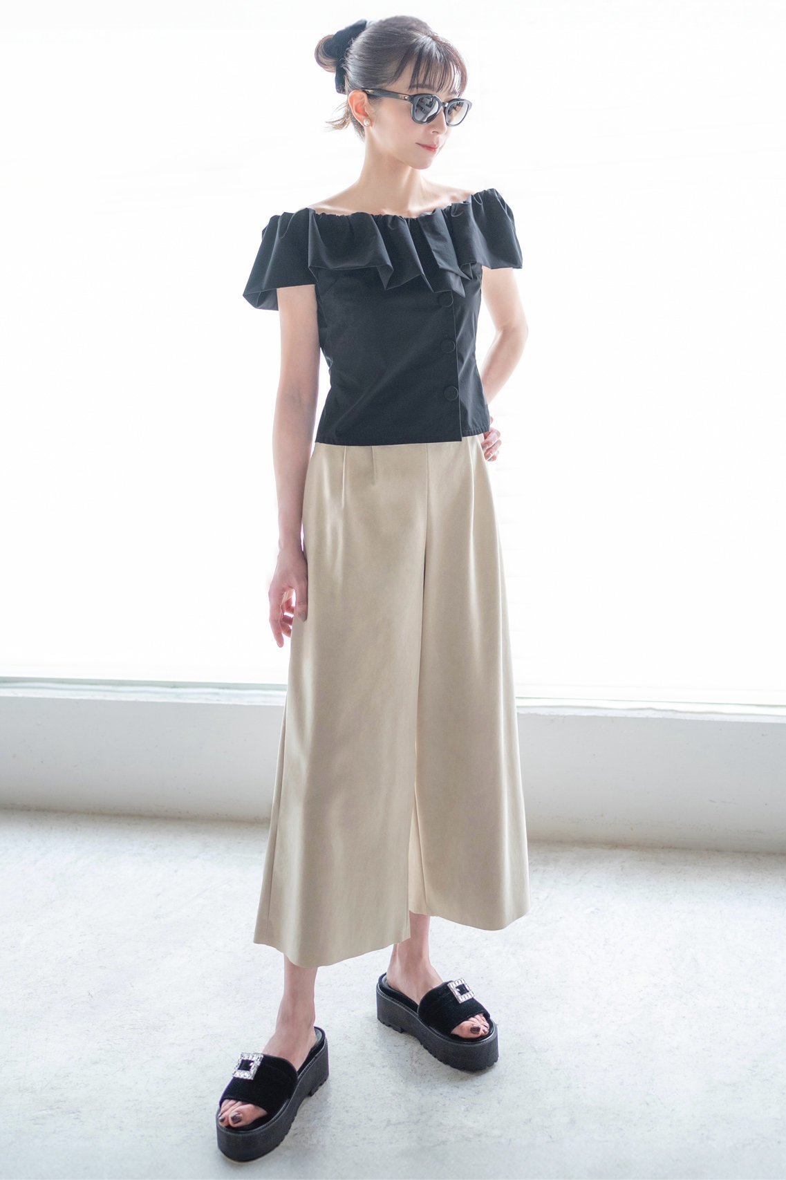 【デイジーリン/DAISY LIN】のDAISY SUEDE PANTS II 人気、トレンドファッション・服の通販 founy(ファニー) 　ファッション　Fashion　レディースファッション　Fashion for Women　パンツ　Pants & Trousers　ボトム　Bottoms, Lower Wear　夏　Summer　other-6|ID: prp329100003739446 ipo3291000000035401775