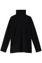 【プレインピープル/PLAIN PEOPLE】のコットンフライスタートルネックプルオーバー ブラック|ID: prp329100003741395 ipo3291000000035655876