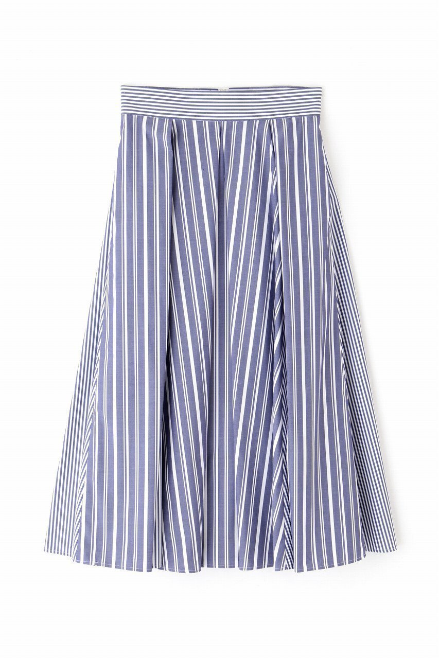 【アドーア/ADORE】のクリアコットンスカート 人気、トレンドファッション・服の通販 founy(ファニー) 　ファッション　Fashion　レディースファッション　WOMEN　スカート　Skirt　ロングスカート　Long Skirt　おすすめ　Recommend　ストライプ　Stripe　セットアップ　Set Up　フェミニン　Feminine　フレア　Flare　ロング　Long　 other-1|ID: prp329100003741404 ipo3291000000024677663