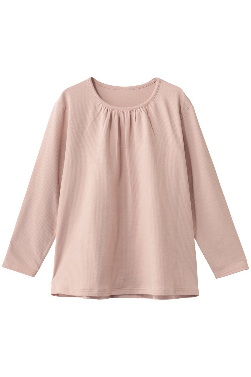 【ナナデコール/nanadecor】のスズランクルーネックトップス 人気、トレンドファッション・服の通販 founy(ファニー) 　ファッション　Fashion　レディースファッション　Fashion for Women　トップス・カットソー　Cut & Sew Tops　ギャザー　Gathered, Ruffled　シンプル　Simple, Minimal　パジャマ　Pajamas, Sleepwear　新作・新入荷　New Arrivals / New In　 other-1|ID: prp329100003741420 ipo3291000000035364317