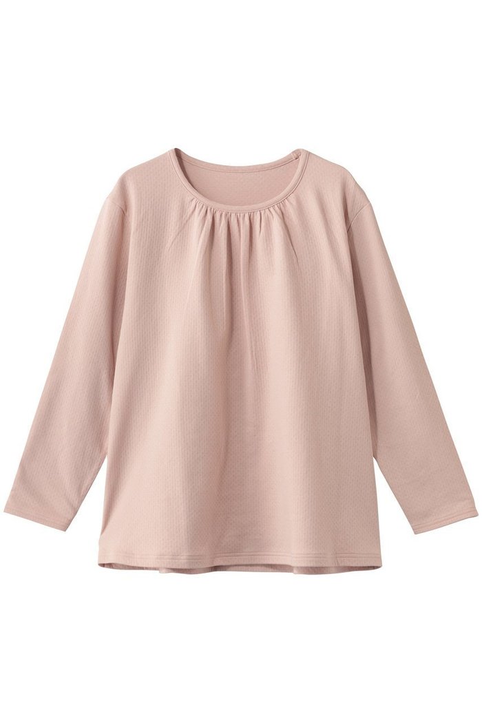 【ナナデコール/nanadecor】のスズランクルーネックトップス インテリア・キッズ・メンズ・レディースファッション・服の通販 founy(ファニー) https://founy.com/ ファッション Fashion レディースファッション Fashion for Women トップス・カットソー Cut & Sew Tops ギャザー Gathered, Ruffled シンプル Simple, Minimal パジャマ Pajamas, Sleepwear |ID: prp329100003741420 ipo3291000000036230926