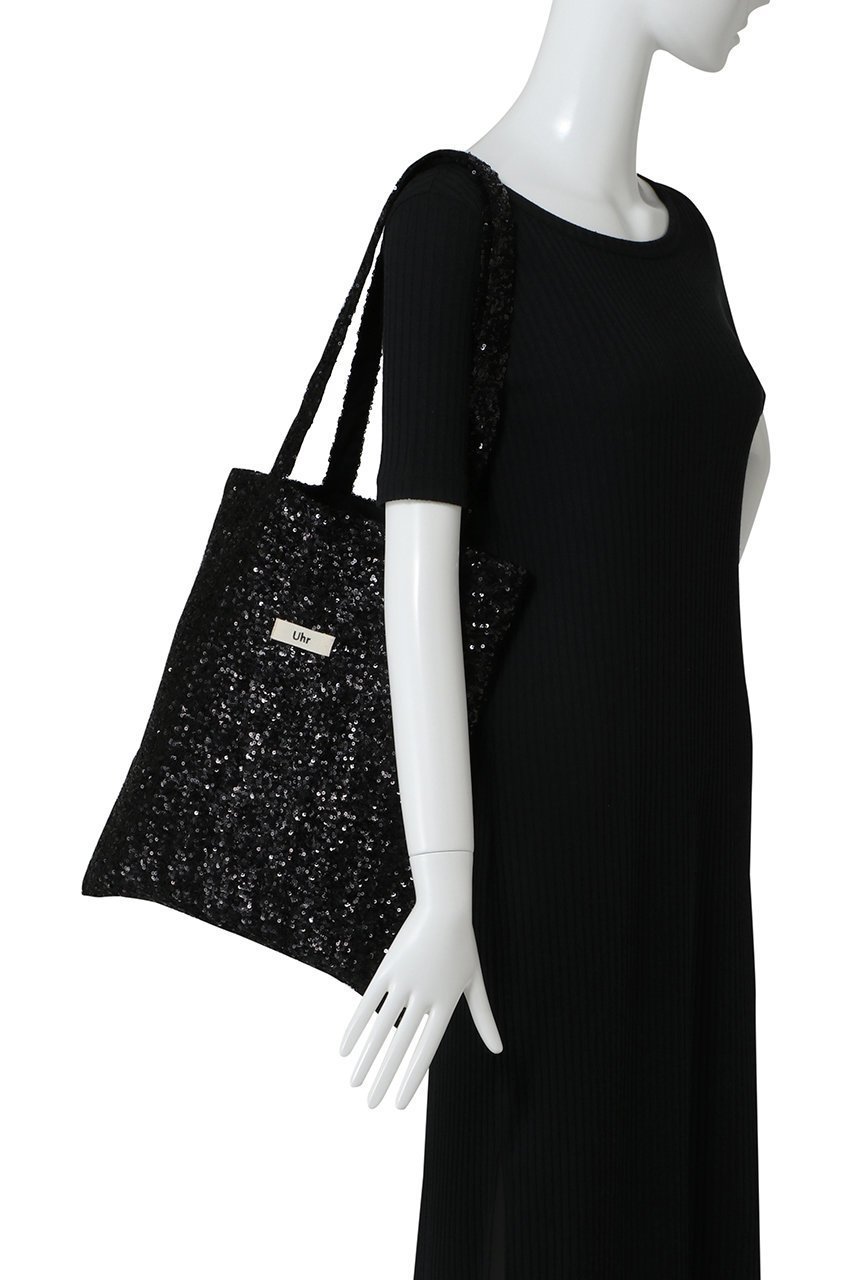 【ウーア/Uhr】のスパンコール トートバッグ 人気、トレンドファッション・服の通販 founy(ファニー) 　ファッション　Fashion　レディースファッション　Fashion for Women　バッグ　Bags　スパンコール　Sequins, Sequin Embellishment　再入荷　Restock / Back in Stock　other-3|ID: prp329100003741449 ipo3291000000035319148