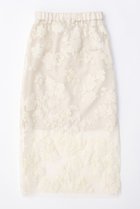 【メゾンスペシャル/MAISON SPECIAL】のPokopoko Flower Tight Skirt /ポコポコフラワータイトスカート WHT(ホワイト)|ID:prp329100003741451