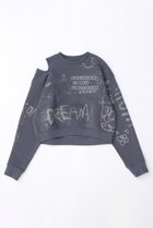 【メゾンスペシャル/MAISON SPECIAL】のHand Drawn Dream Sweatshirt/ハンドドローイングドリームスウェット 人気、トレンドファッション・服の通販 founy(ファニー) ファッション Fashion レディースファッション WOMEN トップス・カットソー Tops/Tshirt シャツ/ブラウス Shirts/Blouses パーカ Sweats ロング / Tシャツ T-Shirts スウェット Sweat カットソー Cut and Sewn ショート Short スウェット Sweat ストレッチ Stretch スリット Slit バランス Balance 春 Spring thumbnail NVY(ネイビー)|ID: prp329100003741452 ipo3291000000024677831