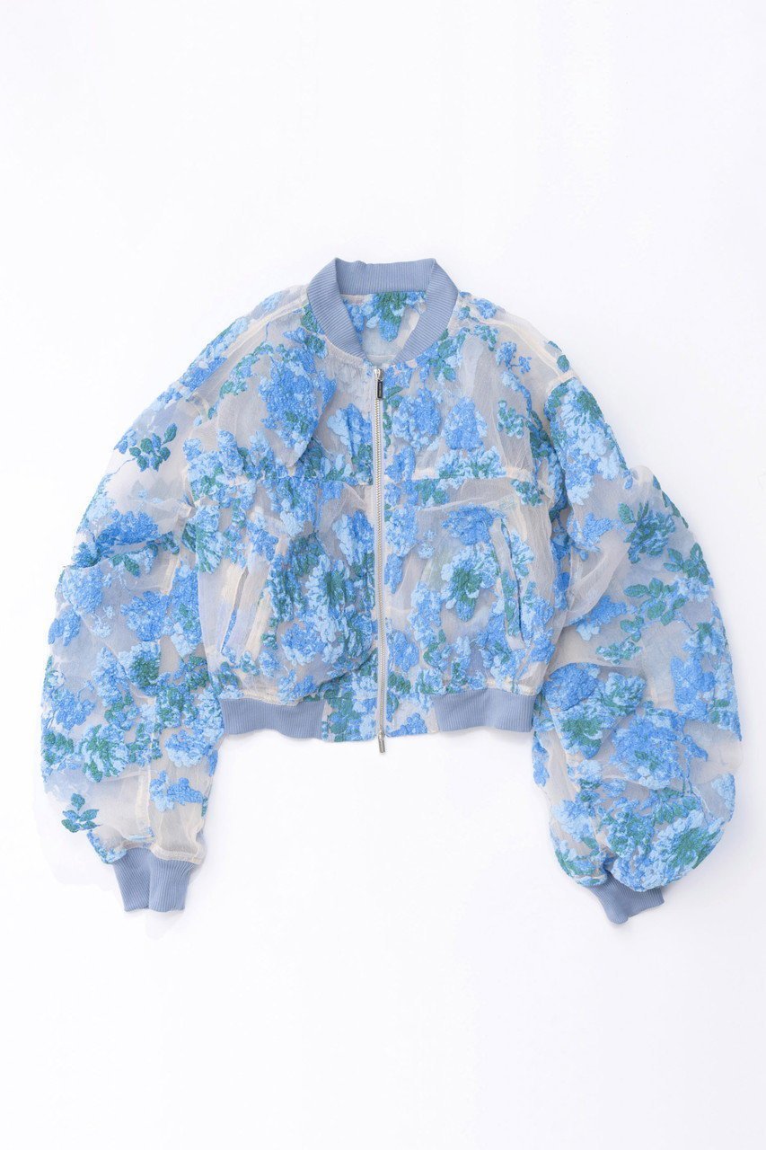 【メゾンスペシャル/MAISON SPECIAL】のPokopoko Plower Blouson/ポコポコフラワーブルゾン 人気、トレンドファッション・服の通販 founy(ファニー) ファッション Fashion レディースファッション Fashion for Women アウター Coat / Outerwear Collection レディースジャケット・軽アウター Jackets ブルゾンジャケット・スポーティアウター Blouson Jackets ギャザー Gathered, Ruffled ショート Short, Short Length ジャケット Jacket, Outerwear セットアップ Set-Up, Coordinated Outfit ダウン Down, Puffer チュール Tulip, Tulip Motif トレンド Trend, Trending Now ブルゾン Blouson, Bomber Jacket プリント Print, Printed Pattern other-1|ID: prp329100003741454 ipo3291000000032959526