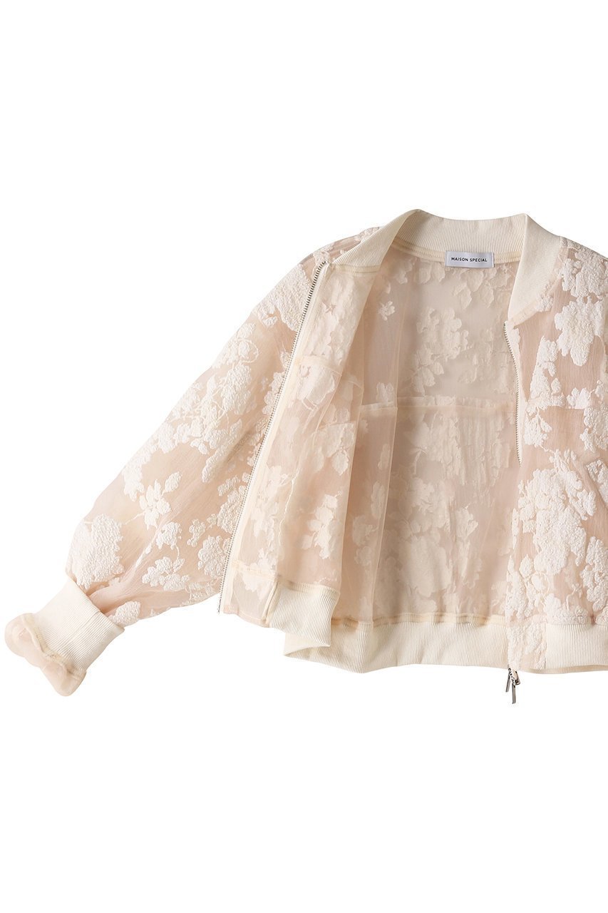 【メゾンスペシャル/MAISON SPECIAL】のPokopoko Plower Blouson/ポコポコフラワーブルゾン 人気、トレンドファッション・服の通販 founy(ファニー) ファッション Fashion レディースファッション Fashion for Women アウター Coat / Outerwear Collection レディースジャケット・軽アウター Jackets ブルゾンジャケット・スポーティアウター Blouson Jackets ギャザー Gathered, Ruffled ショート Short, Short Length ジャケット Jacket, Outerwear セットアップ Set-Up, Coordinated Outfit ダウン Down, Puffer チュール Tulip, Tulip Motif トレンド Trend, Trending Now ブルゾン Blouson, Bomber Jacket プリント Print, Printed Pattern other-6|ID: prp329100003741454 ipo3291000000032959548