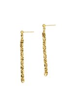 【イリスフォーセブン/IRIS 47】のK18 oval chain ピアス ゴールド|ID: prp329100003741467 ipo3291000000036245860