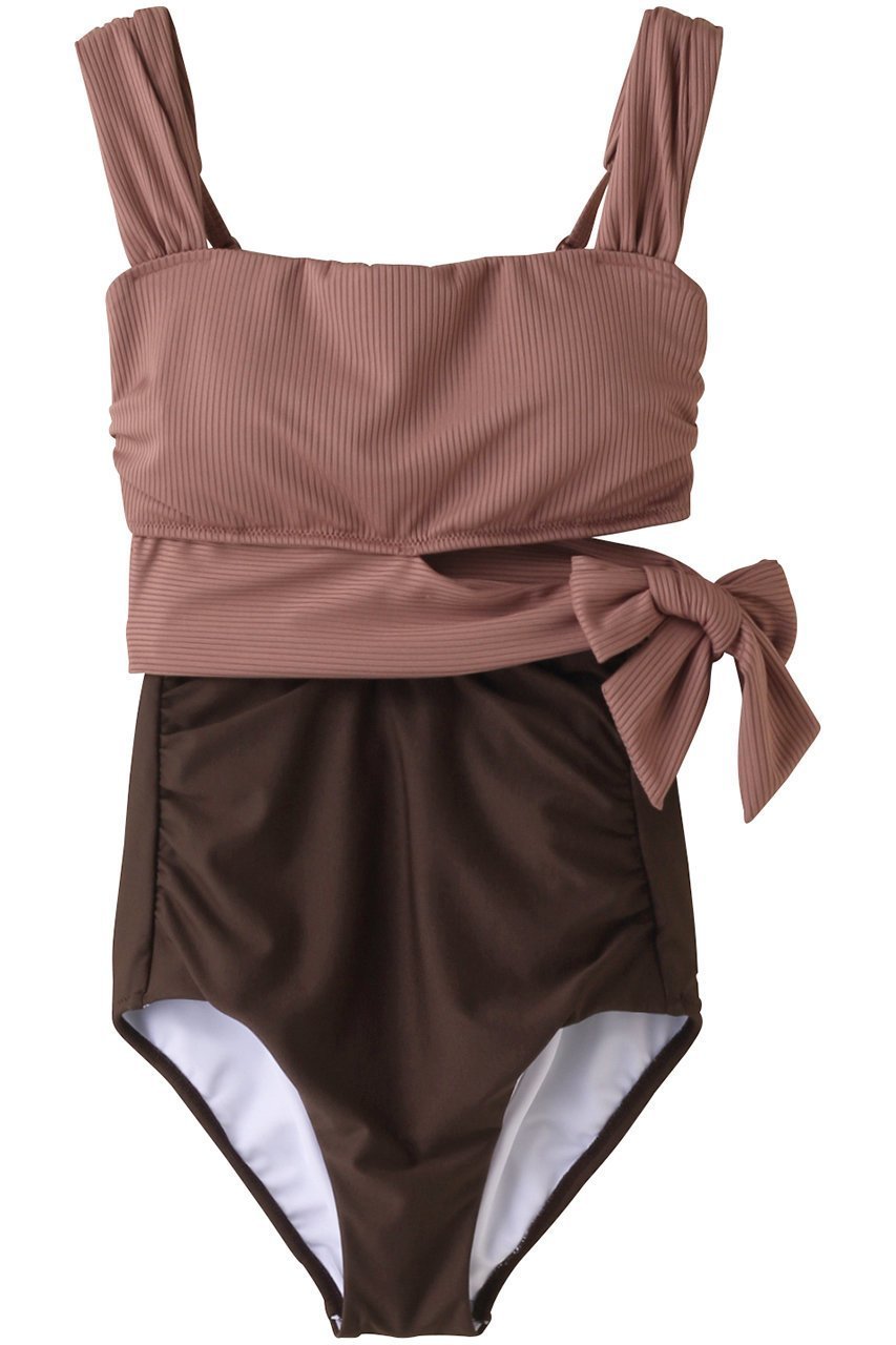 【レイール/Reir】の【San-ai Resort】ナチュラルシェイプ太リブビキニ インテリア・キッズ・メンズ・レディースファッション・服の通販 founy(ファニー) ファッション Fashion レディースファッション Fashion for Women 水着 Swimwear レディース水着・ビーチウェア Swimwear & Beachwear シェイプ Shape, Slim Fit スポーツ Sports, Activewear セパレート Separate, Two-Piece トレンド Trend, Trending Now リボン Ribbon, Bow リラックス Relax, Relaxed Fit ワイヤー Wire, Wired Bra 水着 Swimsuit, Swimwear ピンク|ID: prp329100003744469 ipo3291000000035621139