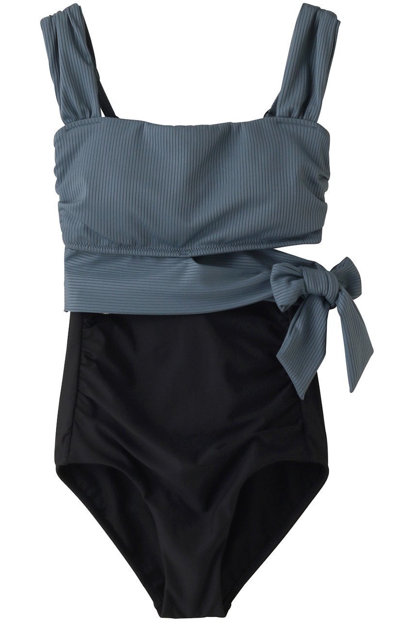 【レイール/Reir】の【San-ai Resort】ナチュラルシェイプ太リブビキニ インテリア・キッズ・メンズ・レディースファッション・服の通販 founy(ファニー) ファッション Fashion レディースファッション Fashion for Women 水着 Swimwear レディース水着・ビーチウェア Swimwear & Beachwear シェイプ Shape, Slim Fit スポーツ Sports, Activewear セパレート Separate, Two-Piece トレンド Trend, Trending Now リボン Ribbon, Bow リラックス Relax, Relaxed Fit ワイヤー Wire, Wired Bra 水着 Swimsuit, Swimwear グリーン|ID: prp329100003744469 ipo3291000000035621141