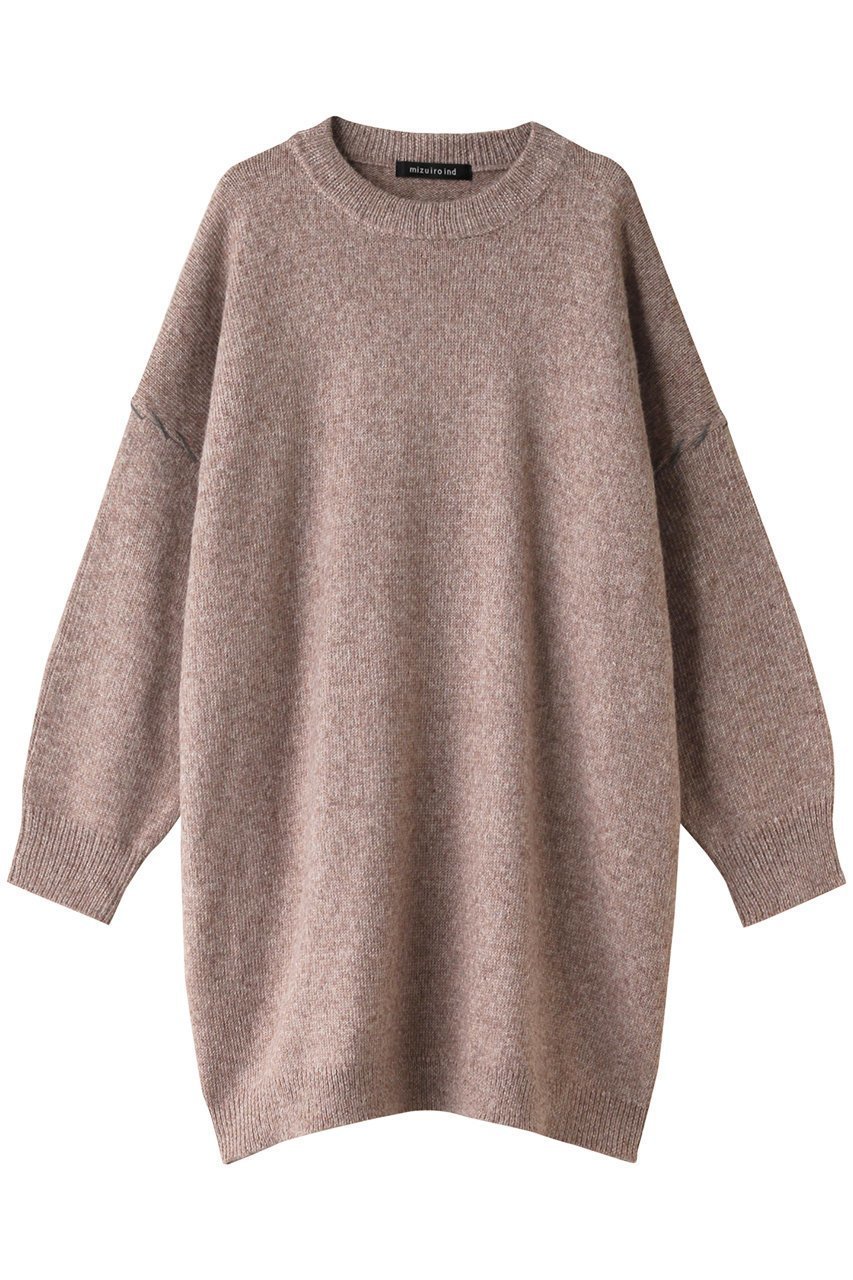 【ミズイロ インド/mizuiro ind】のcrew neck hand stitch OP ワンピース 人気、トレンドファッション・服の通販 founy(ファニー) 　ファッション　Fashion　レディースファッション　WOMEN　ワンピース　Dress　チュニック　Tunic　シンプル　Simple　チュニック　Tunic　ハンド　Hand　 other-1|ID: prp329100003744482 ipo3291000000026949155