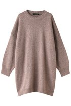 【ミズイロ インド/mizuiro ind】のcrew neck hand stitch OP ワンピース beige|ID:prp329100003744482