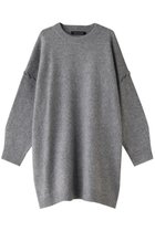 【ミズイロ インド/mizuiro ind】のcrew neck hand stitch OP ワンピース gray|ID:prp329100003744482