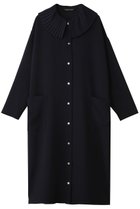 【ミズイロ インド/mizuiro ind】のpleats collar OP ワンピース navy|ID:prp329100003744485