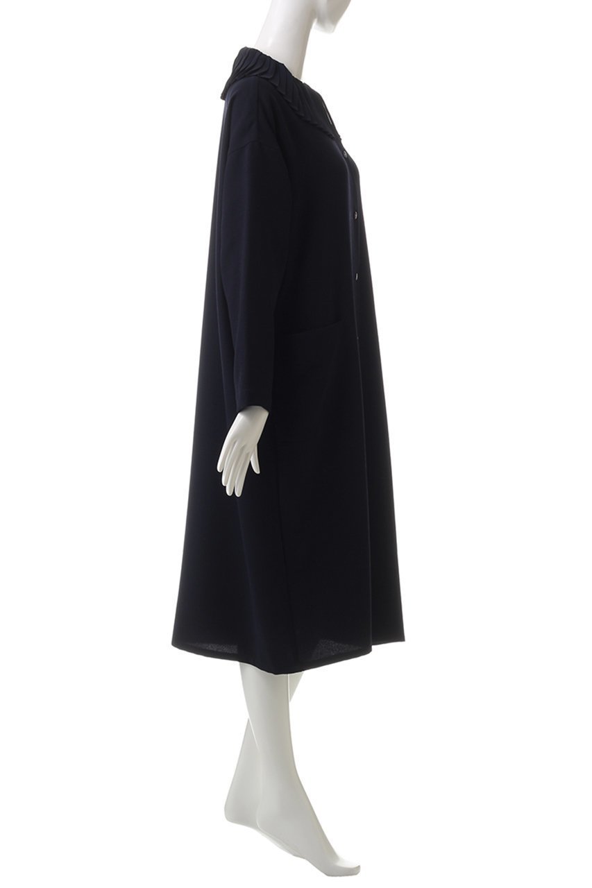 【ミズイロ インド/mizuiro ind】のpleats collar OP ワンピース 人気、トレンドファッション・服の通販 founy(ファニー) 　ファッション　Fashion　レディースファッション　Fashion for Women　ワンピース　Dresses　チュニック　Tunic Tops & Dresses　チュニック　Tunic, Long Top　プリーツ　Pleats, Pleated　ロング　Long, Long-Length　エレガント 上品　Elegant　other-3|ID: prp329100003744485 ipo3291000000032889928