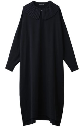 【ミズイロ インド/mizuiro ind】 pleats collar OP ワンピース人気、トレンドファッション・服の通販 founy(ファニー) ファッション Fashion レディースファッション Fashion for Women ワンピース Dresses チュニック Tunic Tops & Dresses エレガント 上品 Elegant カーディガン Cardigan, Knitwear スリーブ Sleeve, Long Sleeve / Short Sleeve タイツ Tights, Legwear チュニック Tunic, Long Top プリーツ Pleats, Pleated ロング Long, Long-Length 新作・新入荷 New Arrivals / New In |ID:prp329100003744485