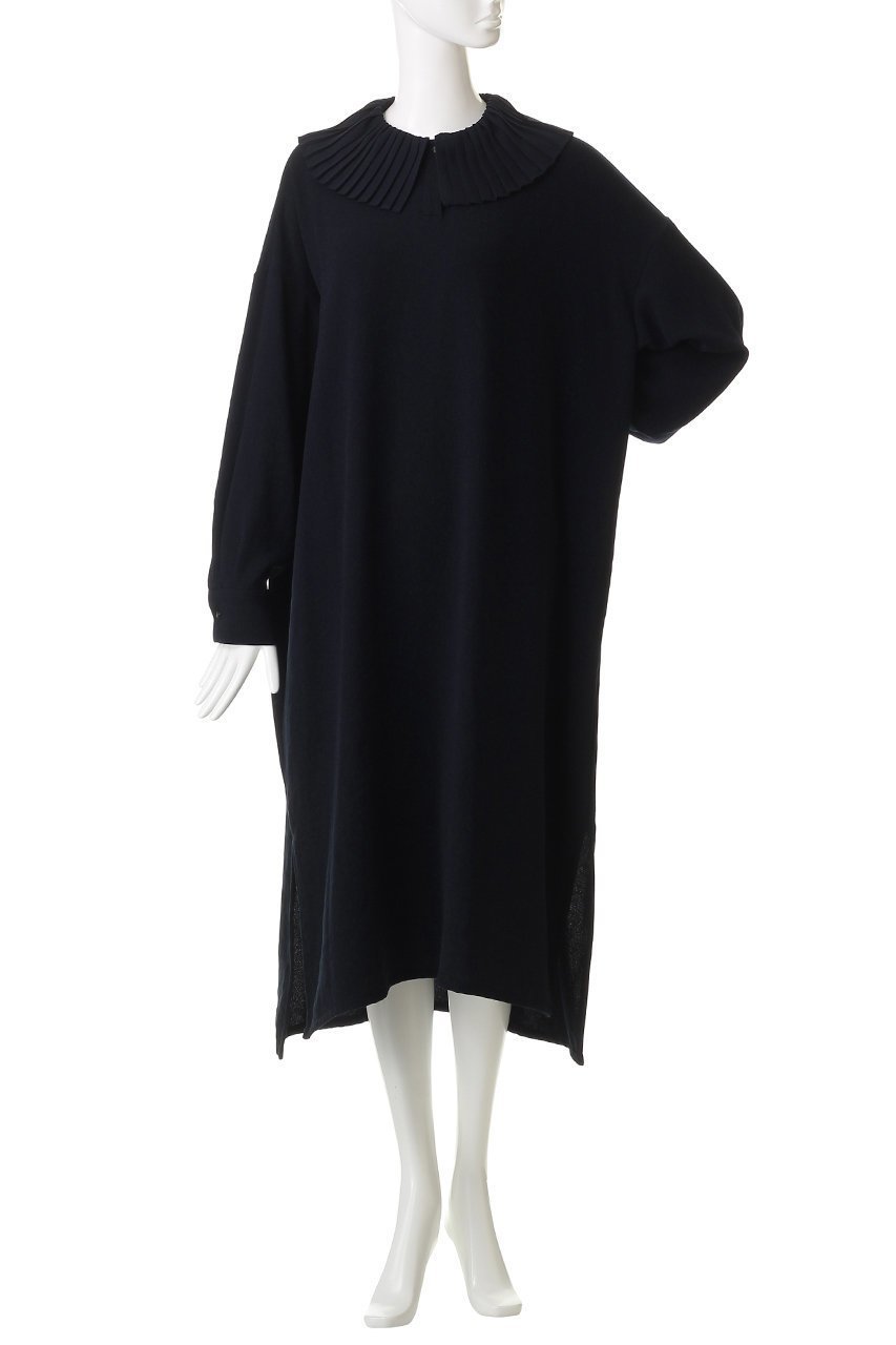 【ミズイロ インド/mizuiro ind】のpleats collar OP ワンピース 人気、トレンドファッション・服の通販 founy(ファニー) 　ファッション　Fashion　レディースファッション　Fashion for Women　ワンピース　Dresses　チュニック　Tunic Tops & Dresses　エレガント 上品　Elegant　カーディガン　Cardigan, Knitwear　スリーブ　Sleeve, Long Sleeve / Short Sleeve　タイツ　Tights, Legwear　チュニック　Tunic, Long Top　プリーツ　Pleats, Pleated　ロング　Long, Long-Length　新作・新入荷　New Arrivals / New In　other-2|ID: prp329100003744485 ipo3291000000034229118