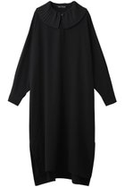 【ミズイロ インド/mizuiro ind】のプリーツカラーワンピース black|ID: prp329100003744485 ipo3291000000036678756