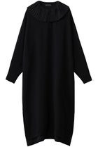 【ミズイロ インド/mizuiro ind】のプリーツカラーワンピース blackA|ID: prp329100003744485 ipo3291000000036678757