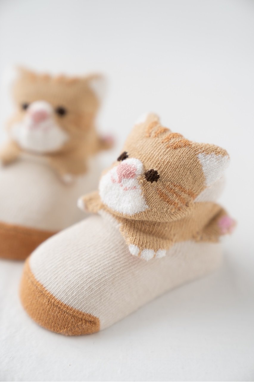【ポプキンズ/POMPKINS / KIDS】の【Baby】【POP UP SOX】ねこ 人気、トレンドファッション・服の通販 founy(ファニー) 　ファッション　Fashion　キッズファッション　Fashion for Kids　おすすめ　Recommended / Our Picks　シューズ　Shoes, Footwear　ソックス　Socks, Hosiery　ネコ　Cat, Feline Motif　日本製　Made In Japan　other-2|ID: prp329100003750765 ipo3291000000032841551