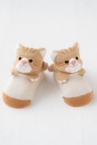 【ポプキンズ/POMPKINS / KIDS】の【BABY】【POP UP SOX】ねこ 人気、トレンドファッション・服の通販 founy(ファニー) ファッション Fashion キッズファッション Fashion for Kids おすすめ Recommended / Our Picks シューズ Shoes, Footwear ソックス Socks, Hosiery ネコ Cat, Feline Motif 日本製 Made In Japan thumbnail ベージュ|ID: prp329100003750765 ipo3291000000036192240
