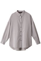 【ミズイロ インド/mizuiro ind】のwide shirt シャツ l.gray|ID:prp329100003752713
