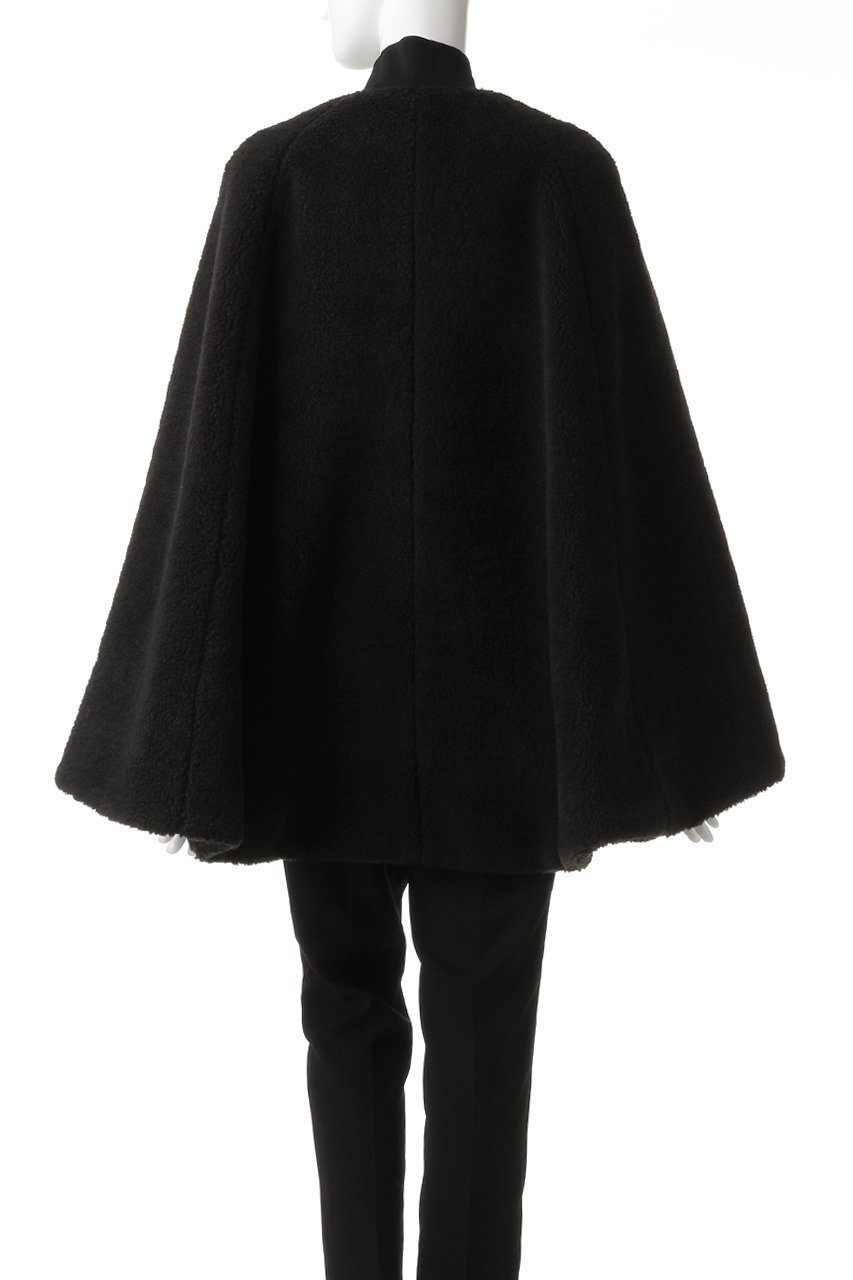 【ル フィル/LE PHIL】のウールボアケープ 人気、トレンドファッション・服の通販 founy(ファニー) 　ファッション　Fashion　レディースファッション　Fashion for Women　アウター　Coat / Outerwear Collection　コート・ロングコート・ピーコート　Long Coats, Peacoats & More　ウォーム　Warm Fabric　エレガント 上品　Elegant　ショート　Short, Short Length　シンプル　Simple, Minimal　スポーティ　Sporty, Casual Athletic　フレア　Flare, Flared　other-4|ID: prp329100003756058 ipo3291000000036758134