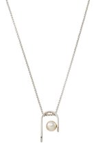 【プルミエ アロンディスモン/1er Arrondissement】の【PHILIPPE AUDIBERT】シルバーブラス×パールネックレス シルバー|ID: prp329100003756087 ipo3291000000036110388