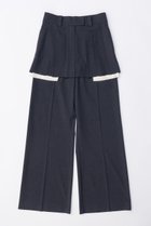 【メゾンスペシャル/MAISON SPECIAL】のBox Pleated Skirt Pants/ボックスプリーツスカートパンツ NVY(ネイビー)|ID:prp329100003756163