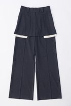 【メゾンスペシャル/MAISON SPECIAL】のBox Pleated Skirt Pants/ボックスプリーツスカートパンツ 人気、トレンドファッション・服の通販 founy(ファニー) ファッション Fashion レディースファッション WOMEN スカート Skirt プリーツスカート Pleated Skirts ストライプ Stripe スラックス Slacks スーツ Suit プリーツ Pleats ミニスカート Mini Skirt 無地 Plain Color ワイド Wide 再入荷 Restock/Back In Stock/Re Arrival 2024年 2024 2024春夏・S/S Ss,Spring/Summer,2024 エレガント 上品 Elegant thumbnail NVY(ネイビー)|ID: prp329100003756163 ipo3291000000024743549