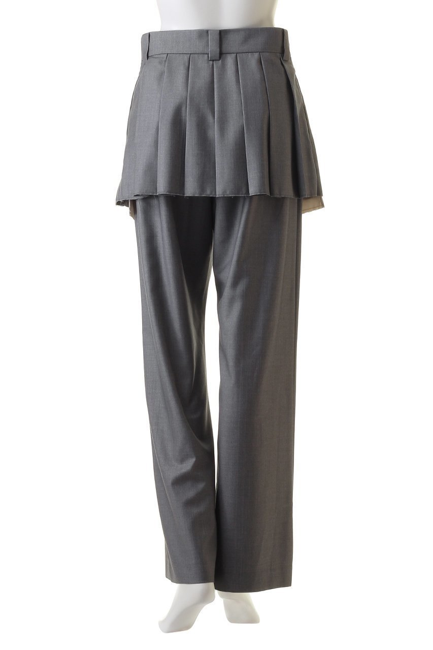 【メゾンスペシャル/MAISON SPECIAL】のBox Pleated Skirt Pants/ボックスプリーツスカートパンツ 人気、トレンドファッション・服の通販 founy(ファニー) 　ファッション　Fashion　レディースファッション　WOMEN　スカート　Skirt　プリーツスカート　Pleated Skirts　2024年　2024　2024春夏・S/S　Ss,Spring/Summer,2024　ストライプ　Stripe　スラックス　Slacks　スーツ　Suit　プリーツ　Pleats　ミニスカート　Mini Skirt　ワイド　Wide　エレガント 上品　Elegant　無地　Plain Color　other-4|ID: prp329100003756163 ipo3291000000031387479