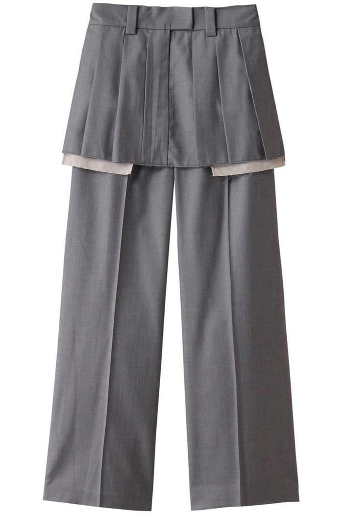 【メゾンスペシャル/MAISON SPECIAL】のBox Pleated Skirt Pants/ボックスプリーツスカートパンツ インテリア・キッズ・メンズ・レディースファッション・服の通販 founy(ファニー) https://founy.com/ ファッション Fashion レディースファッション Fashion for Women スカート Skirts プリーツスカート / 上品フェミニンスタイル Pleated Skirts パンツ Pants & Trousers ストライプ Stripe, Striped Pattern スラックス Slacks, Dress Pants スーツ Suit, Formalwear プリーツ Pleats, Pleated ミニスカート Mini Skirt, Short Skirt 無地 Plain, Solid Color ワイド Wide, Wide Fit 2024年 2024 2024春夏・S/S Spring/Summer 2024 SS24 エレガント 上品 Elegant |ID: prp329100003756163 ipo3291000000032820145