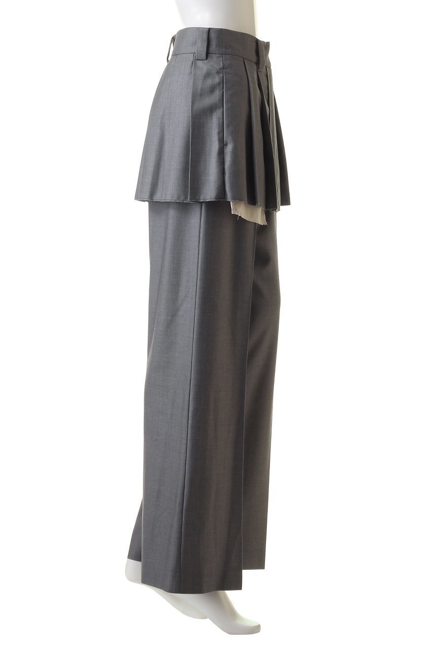 【メゾンスペシャル/MAISON SPECIAL】のBox Pleated Skirt Pants/ボックスプリーツスカートパンツ 人気、トレンドファッション・服の通販 founy(ファニー) 　ファッション　Fashion　レディースファッション　Fashion for Women　スカート　Skirts　プリーツスカート / 上品フェミニンスタイル　Pleated Skirts　パンツ　Pants & Trousers　ストライプ　Stripe, Striped Pattern　スラックス　Slacks, Dress Pants　スーツ　Suit, Formalwear　プリーツ　Pleats, Pleated　ミニスカート　Mini Skirt, Short Skirt　無地　Plain, Solid Color　ワイド　Wide, Wide Fit　2024年　2024　2024春夏・S/S　Spring/Summer 2024 SS24　エレガント 上品　Elegant　other-3|ID: prp329100003756163 ipo3291000000032820150