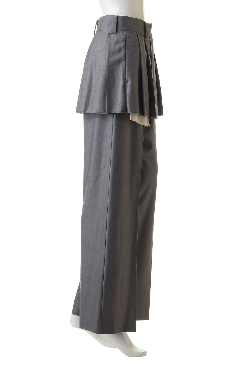 【メゾンスペシャル/MAISON SPECIAL】のBox Pleated Skirt Pants/ボックスプリーツスカートパンツ 人気、トレンドファッション・服の通販 founy(ファニー) ファッション Fashion レディースファッション Fashion for Women スカート Skirts プリーツスカート / 上品フェミニンスタイル Pleated Skirts パンツ Pants & Trousers ストライプ Stripe, Striped Pattern スラックス Slacks, Dress Pants スーツ Suit, Formalwear プリーツ Pleats, Pleated ミニスカート Mini Skirt, Short Skirt 無地 Plain, Solid Color ワイド Wide, Wide Fit 2024年 2024 2024春夏・S/S Spring/Summer 2024 SS24 エレガント 上品 Elegant other-3|ID: prp329100003756163 ipo3291000000036846900