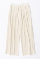 【メゾンスペシャル/MAISON SPECIAL】のWaist Sheer Easy Pants/ウエストシアーイージーパンツ IVR(アイボリー)|ID:prp329100003756164