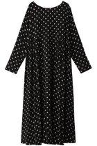 【ハウス オブ ロータス/HOUSE OF LOTUS】のキュプラレーヨンドットワンピース ブラック|ID: prp329100003757501 ipo3291000000032894671