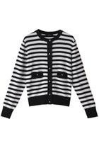 【アルアバイル/allureville】のポケットクルーカーディガン A 人気、トレンドファッション・服の通販 founy(ファニー) ファッション Fashion レディースファッション Fashion for Women トップス・カットソー Cut & Sew Tops ニット Knit Tops & Sweaters カーディガン・羽織り Layered Style Cardigans カーディガン Cardigan, Knitwear コンパクト Compact, Small Size バランス Balance, Style Balance ポケット Pocket, Pocket Detail メタル Metal, Metal Parts thumbnail ブラック系|ID: prp329100003757504 ipo3291000000032949275