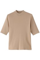 【アルアバイル/allureville】の総針モックNC5分袖プルオーバー A ベージュ|ID: prp329100003757508 ipo3291000000036007453