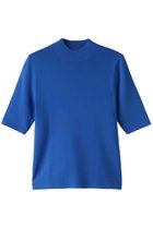 【アルアバイル/allureville】の総針モックNC5分袖プルオーバー A ブルー|ID: prp329100003757508 ipo3291000000036007454