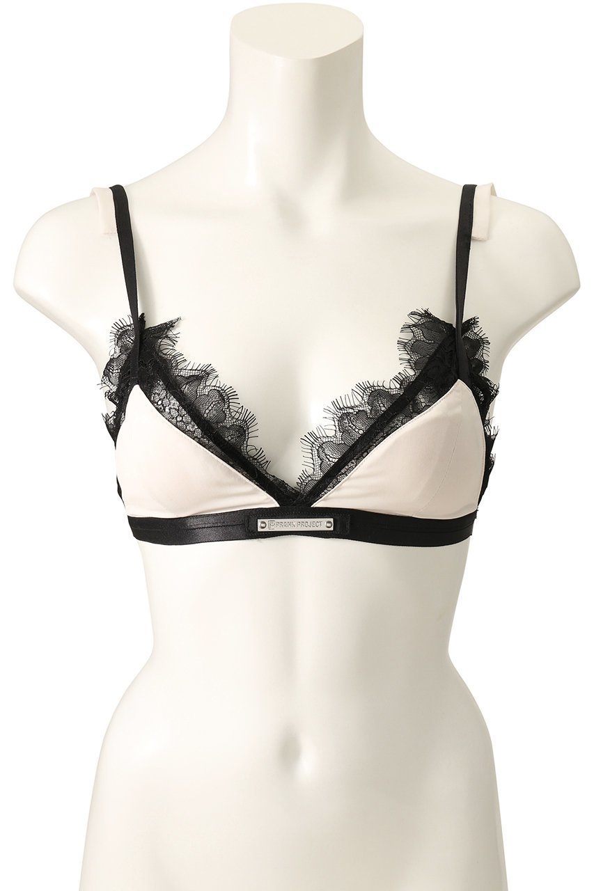 【プランク プロジェクト/PRANK PROJECT】のレーストリムブラ / Lace Trim Bra 人気、トレンドファッション・服の通販 founy(ファニー) 　ファッション　Fashion　レディースファッション　WOMEN　トップス・カットソー　Tops/Tshirt　キャミソール / ノースリーブ　No Sleeves　シャツ/ブラウス　Shirts/Blouses　ロング / Tシャツ　T-Shirts　カットソー　Cut and Sewn　アンダー　Under　インナー　Inner　キャミソール　Camisole　ジャケット　Jacket　タンク　Tank　トライアングル　Triangle　トリミング　Trimming　フロント　Front　ブラジャー　Bra　プレート　Plate　レース　Race　other-2|ID: prp329100003757566 ipo3291000000031387090