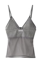 【プランク プロジェクト/PRANK PROJECT】のシアートリムキャミソール / Sheer Trim Camisole GRY(グレー)|ID: prp329100003757568 ipo3291000000036794586