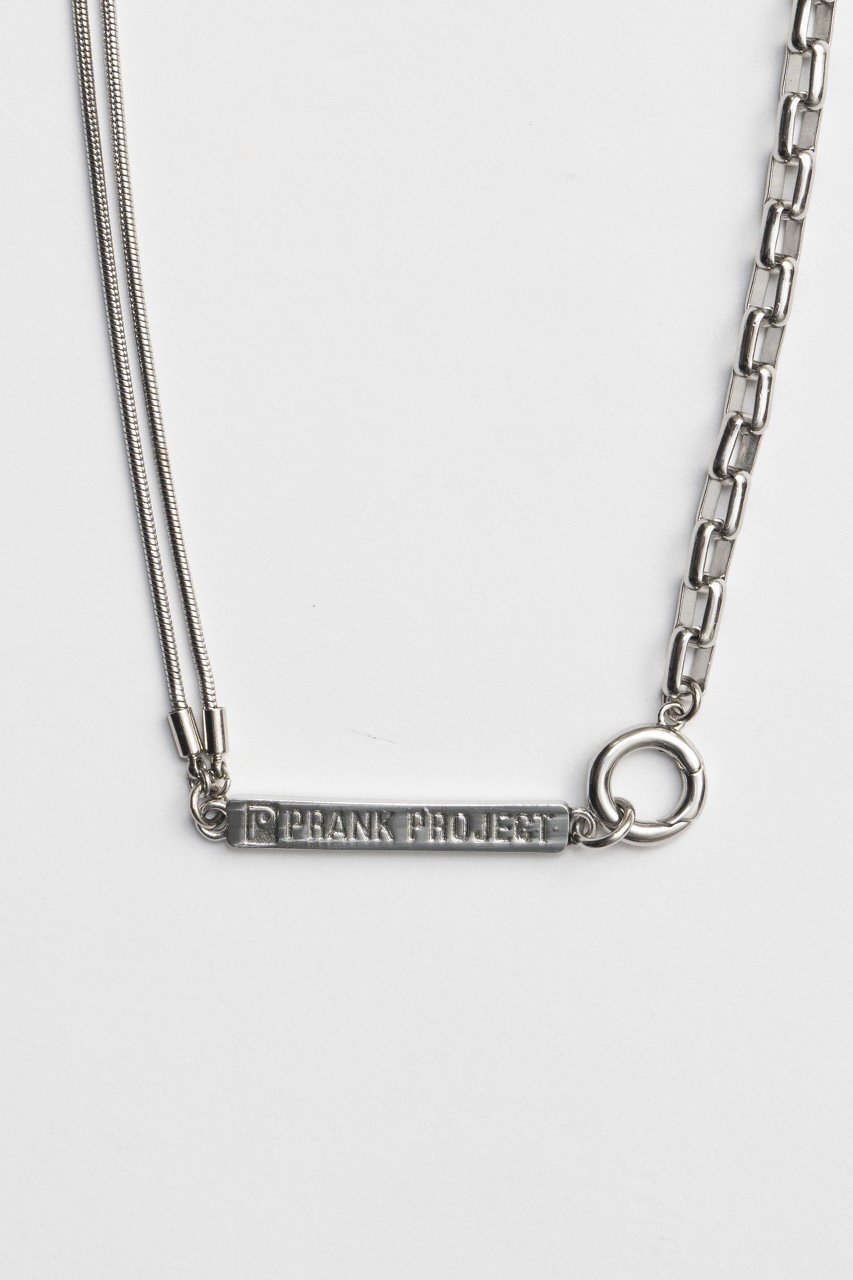 【プランク プロジェクト/PRANK PROJECT】の2WAYバーネックレス / 2WAY Bar Necklace 人気、トレンドファッション・服の通販 founy(ファニー) 　ファッション　Fashion　レディースファッション　WOMEN　ジュエリー　Jewelry　ネックレス　Necklaces　コーティング　Coating　スクエア　Square　チェーン　Chain　トレンド　Trend　ネックレス　Necklace　ブレスレット　Bracelet　プレート　Plate　other-2|ID: prp329100003757569 ipo3291000000031387132