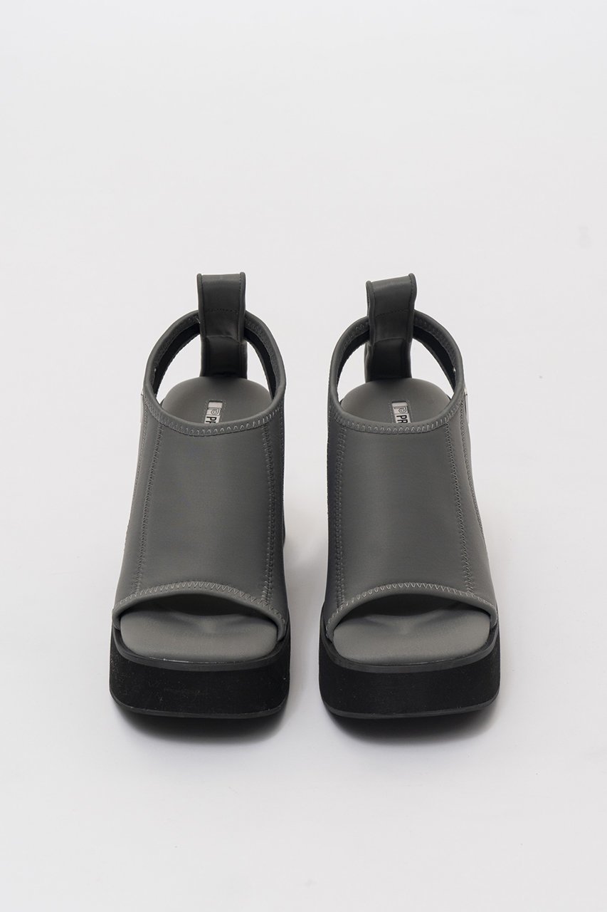 【プランク プロジェクト/PRANK PROJECT】のプラットフォームオープンサンダル / Platform Open Sandals インテリア・キッズ・メンズ・レディースファッション・服の通販 founy(ファニー) 　ファッション　Fashion　レディースファッション　WOMEN　サンダル　Sandals　ストレッチ　Stretch　スーツ　Suit　厚底　Platforms　GRY(グレー)|ID: prp329100003757571 ipo3291000000024750267