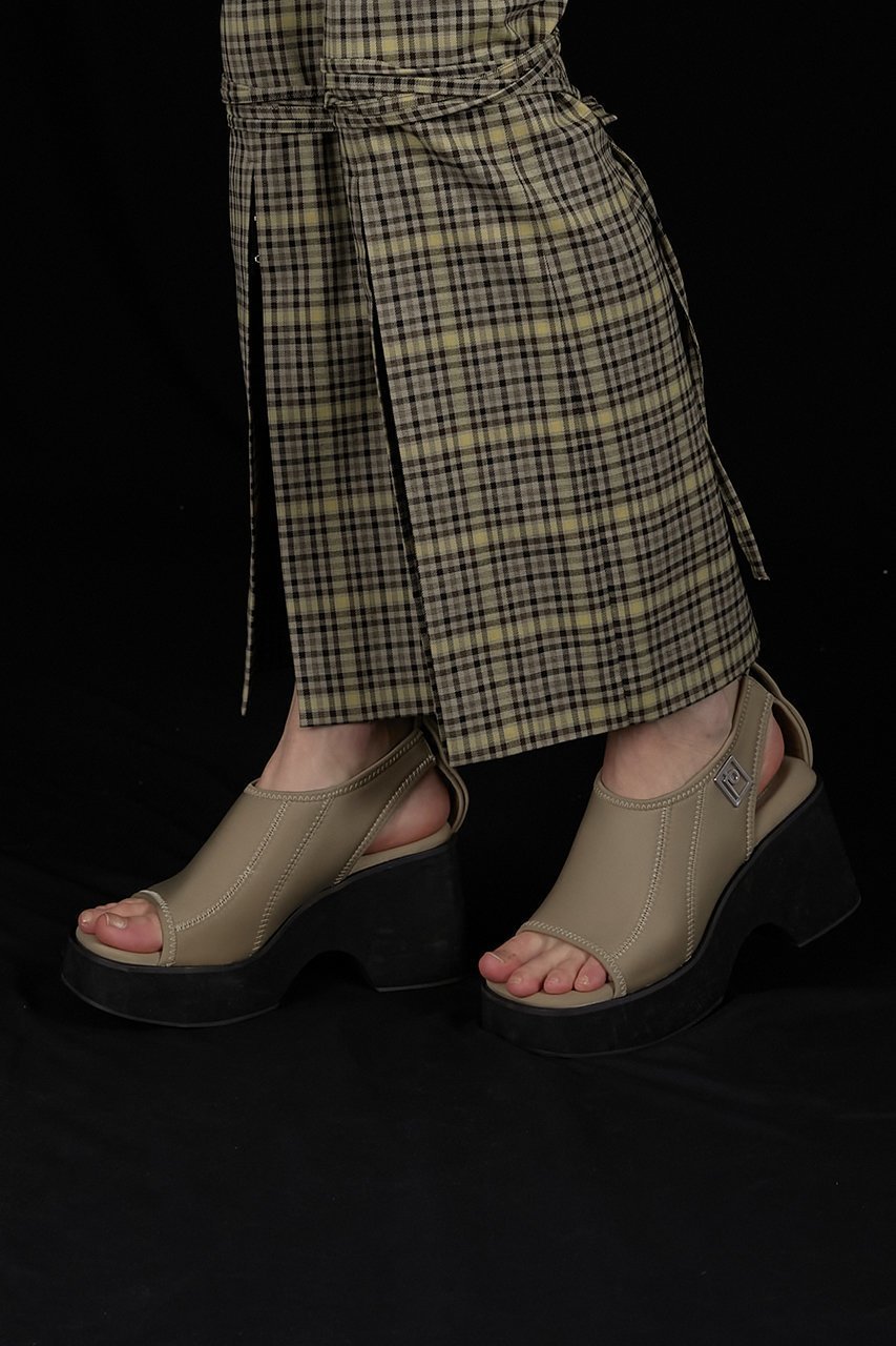 【プランク プロジェクト/PRANK PROJECT】のプラットフォームオープンサンダル / Platform Open Sandals 人気、トレンドファッション・服の通販 founy(ファニー) 　ファッション　Fashion　レディースファッション　WOMEN　サンダル　Sandals　ストレッチ　Stretch　スーツ　Suit　厚底　Platforms　other-5|ID: prp329100003757571 ipo3291000000031387164