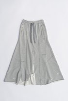 【プランク プロジェクト/PRANK PROJECT】のスウェットマキシスカート / Sweatshirt Maxi Skirt GRY(グレー)|ID:prp329100003757575